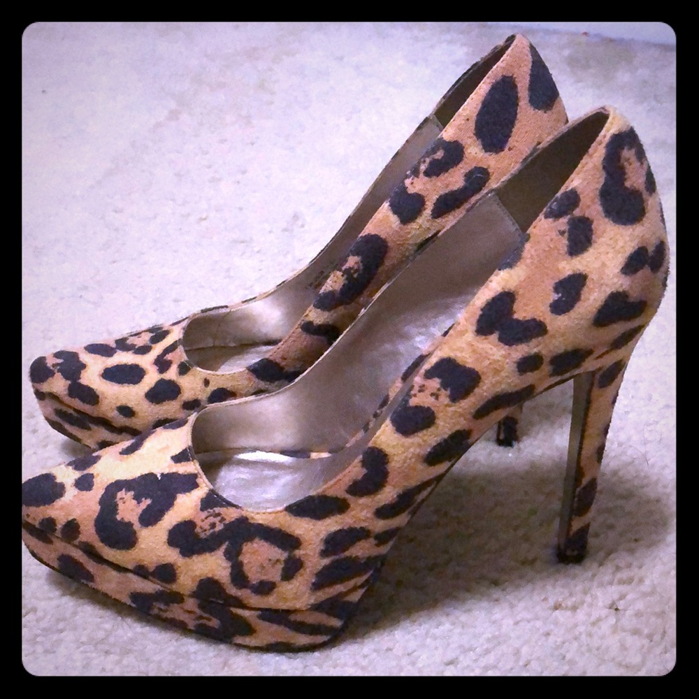 Luichiny Leopard 5 1/2” heels